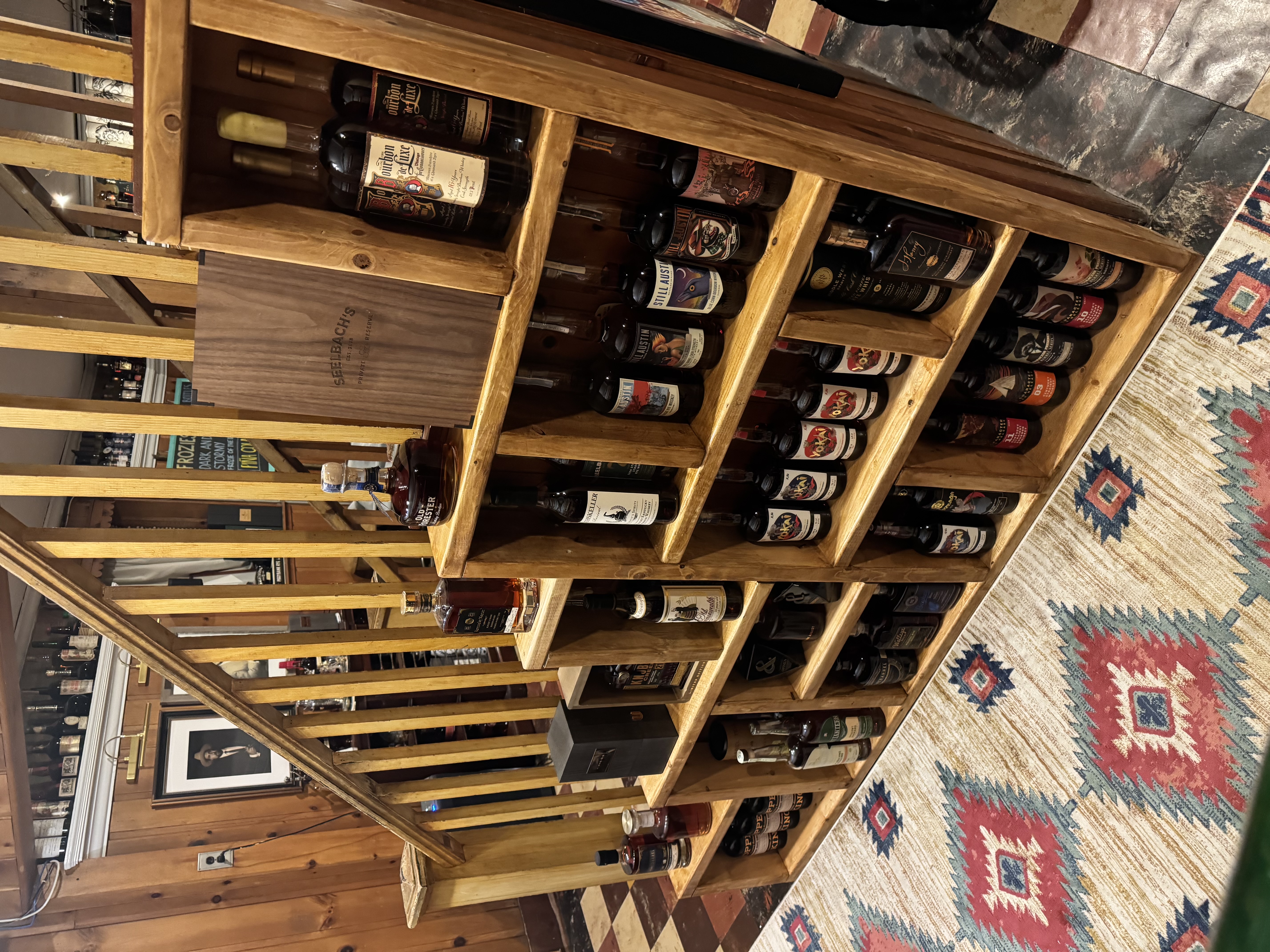 DAGS whiskey shelf build 6